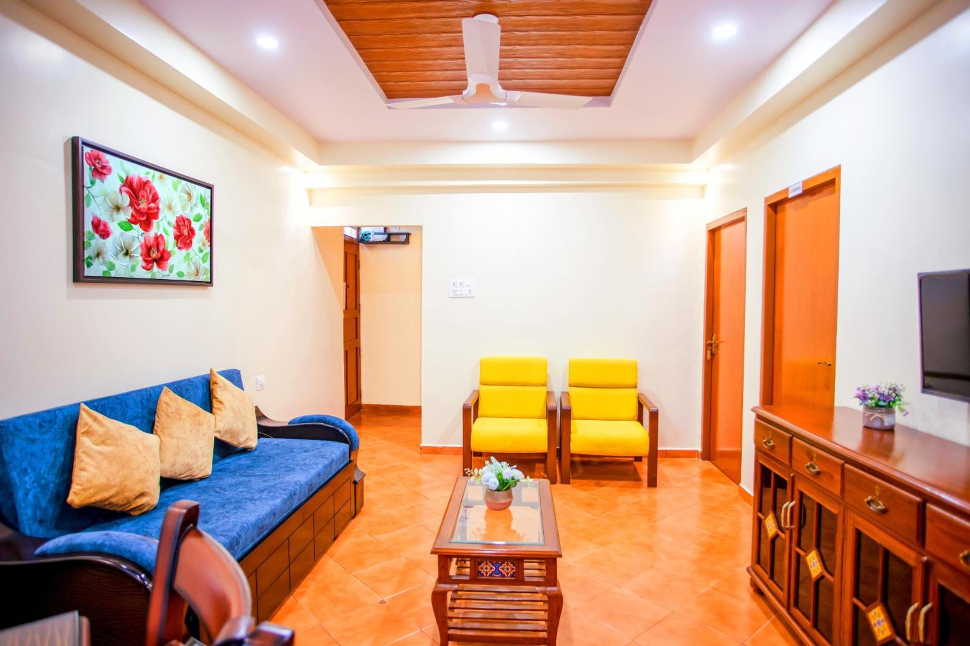 'Golden Sea Shell' 1 Bhk Beach Apartment Benaulim Exteriör bild