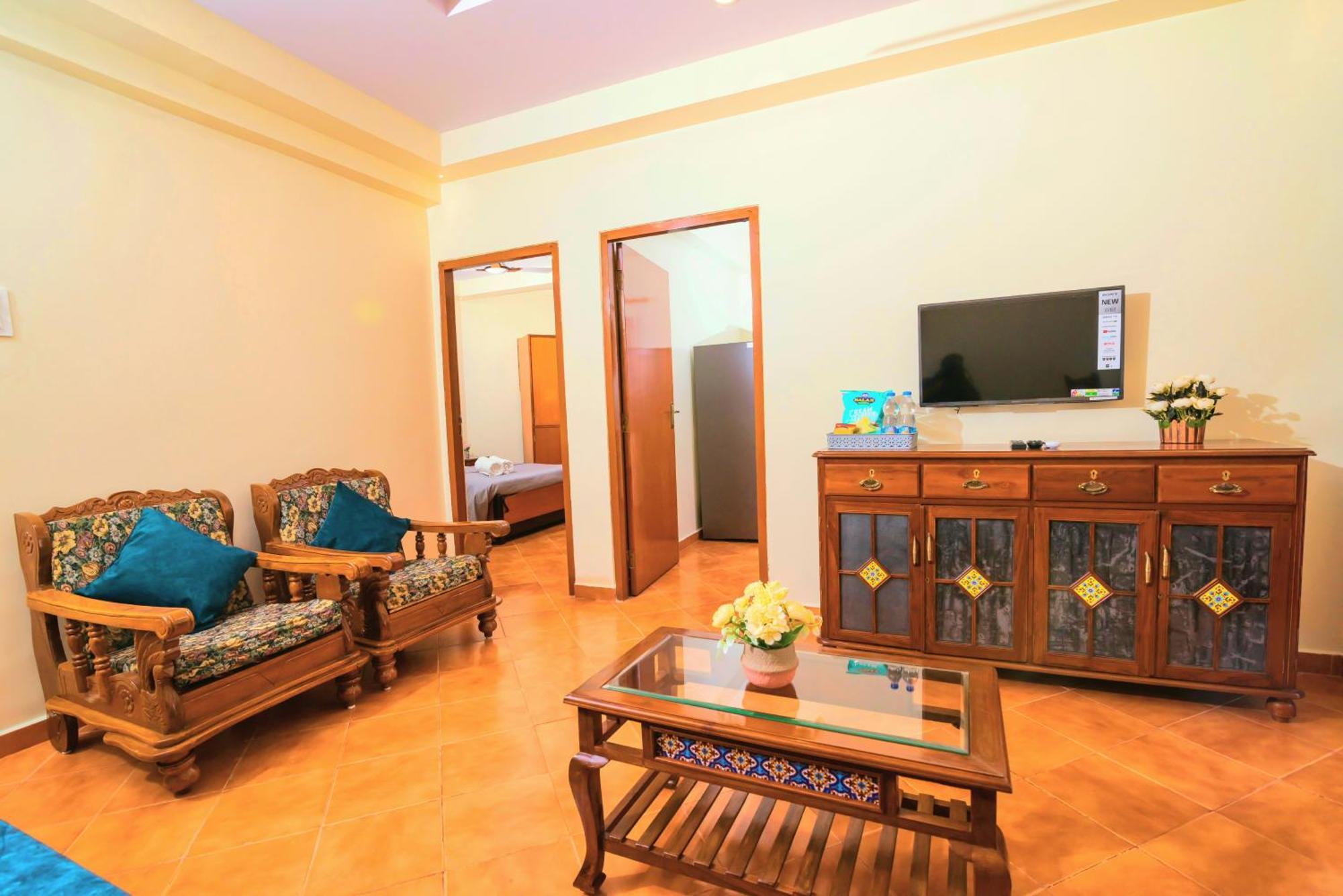 'Golden Sea Shell' 1 Bhk Beach Apartment Benaulim Exteriör bild